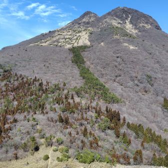 何度も振り返り、由布岳を確認（笑）
山肌の色合いと、いつもの由布岳の迫力で、うわ～スゴイを連発😅
