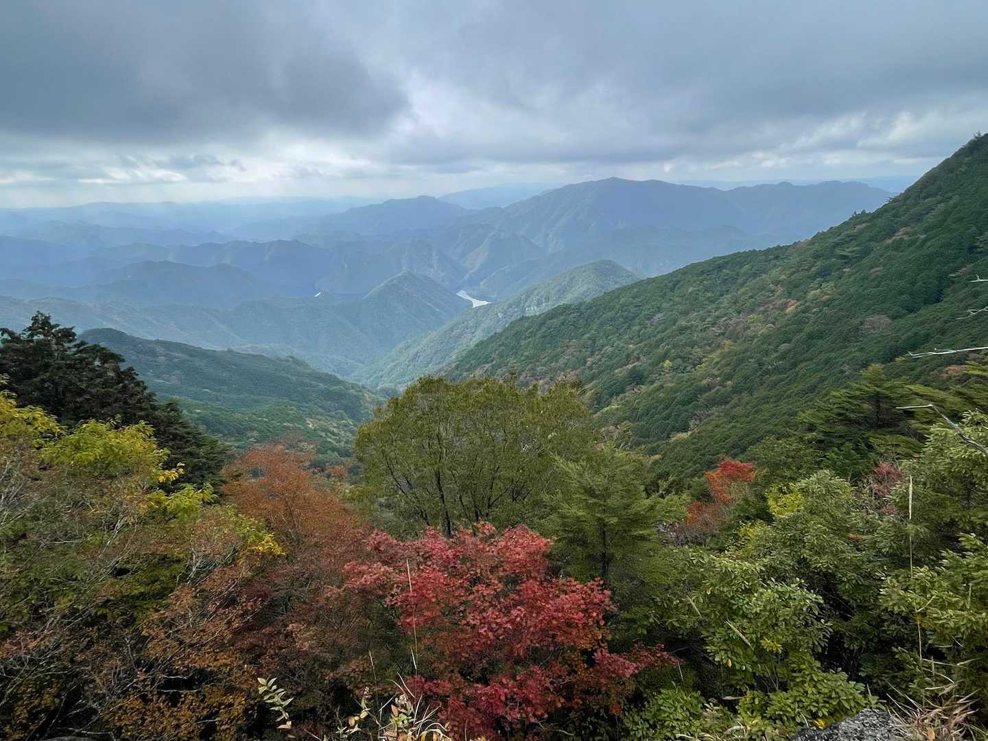 明神山（三ツ瀬明神山） 往復コースの写真