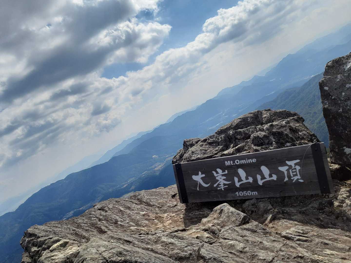 下川上登山口-大峯山-西大峯山-西大峯山登山口 周回コースの写真