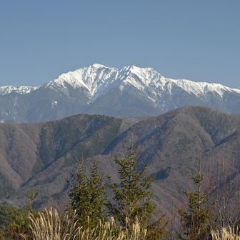 仙丈ヶ岳アップ。