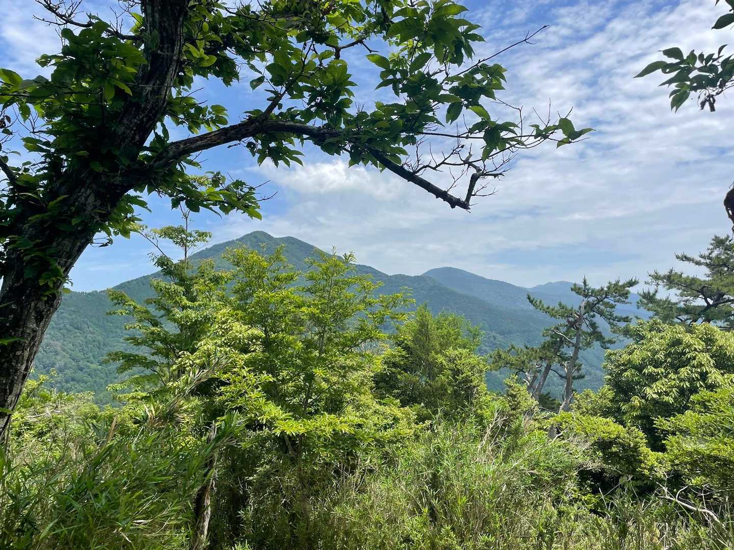 広戸仙　滝山　那岐山