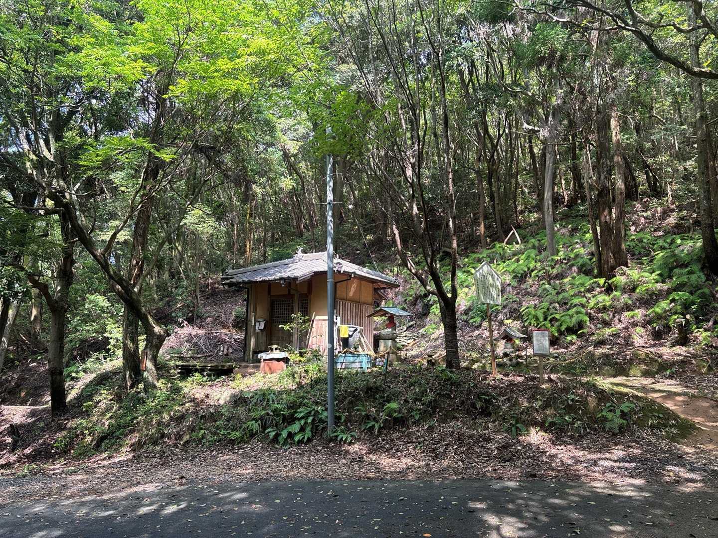 岩国駅-フレスタモールカジル岩国バス停-平家山登山口-岩倉 縦走コースの写真