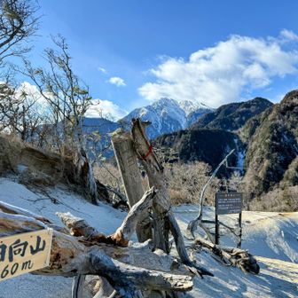 木曽駒ヶ岳がスッキリと見晴らせます