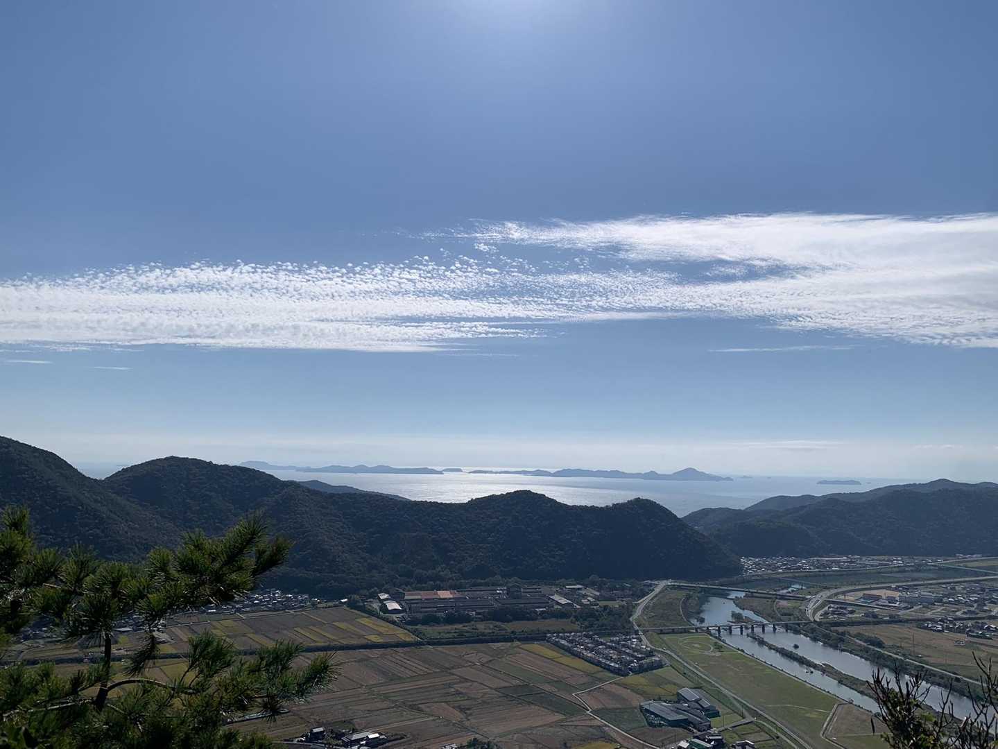 海も空もキラキラしてます