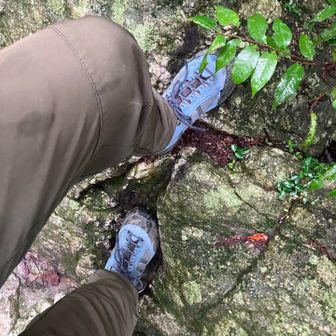 山姥の足跡を、置いてこないと、帰りは足が重くなるそう？