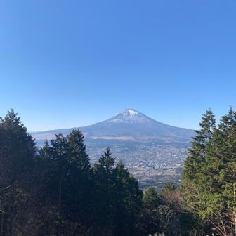 乙女峠からの富士山🗻