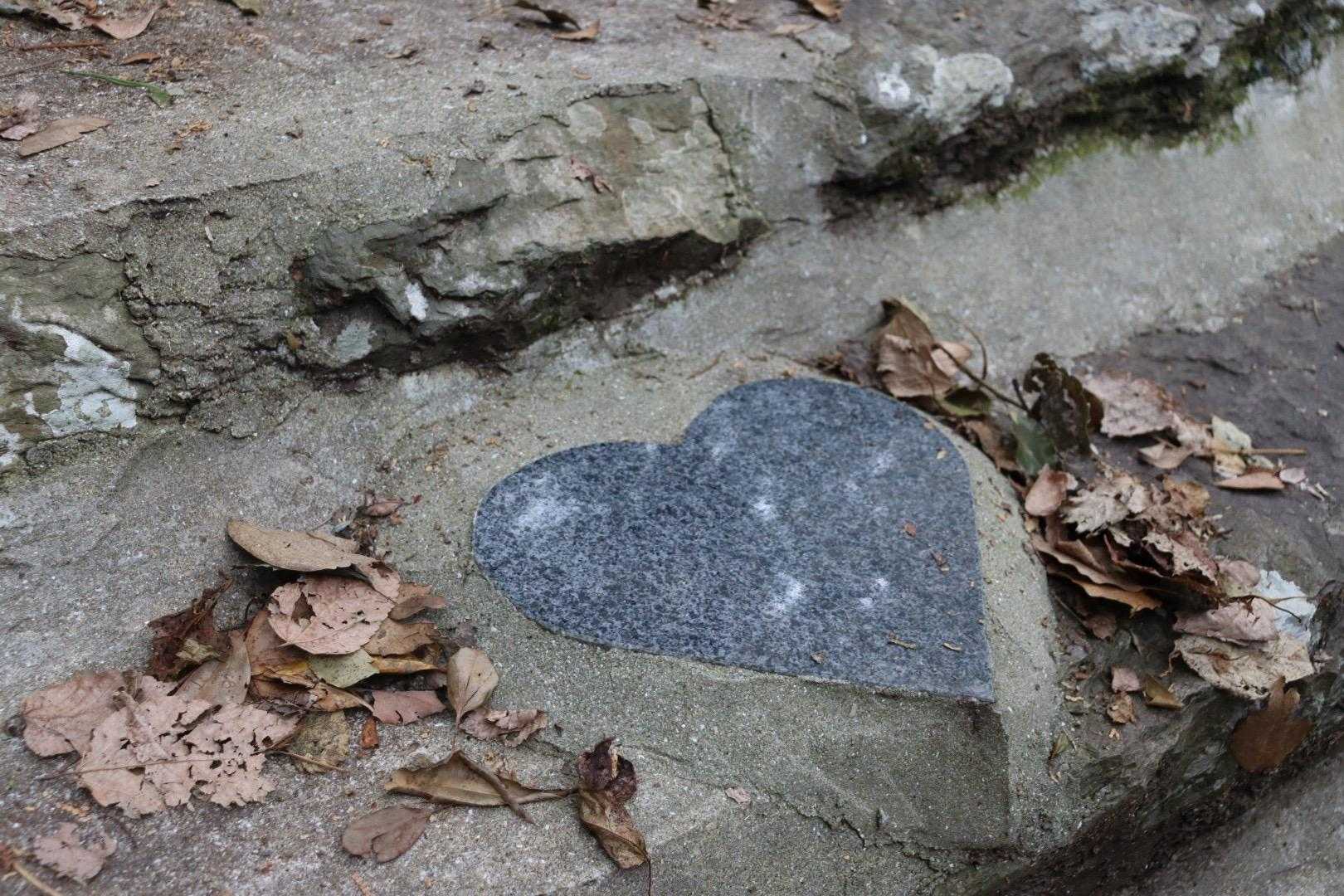 でもね、ハートの石が元気をくれた🥰