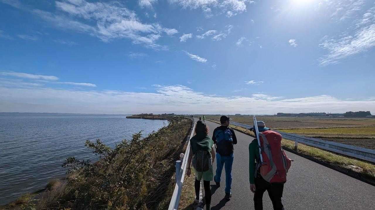【フラット登山】日本第二の湖　霞ヶ浦の湖畔をたどる旅の写真