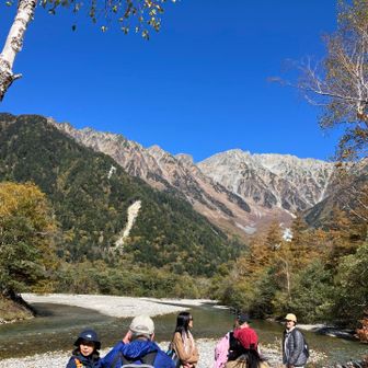 山が綺麗です