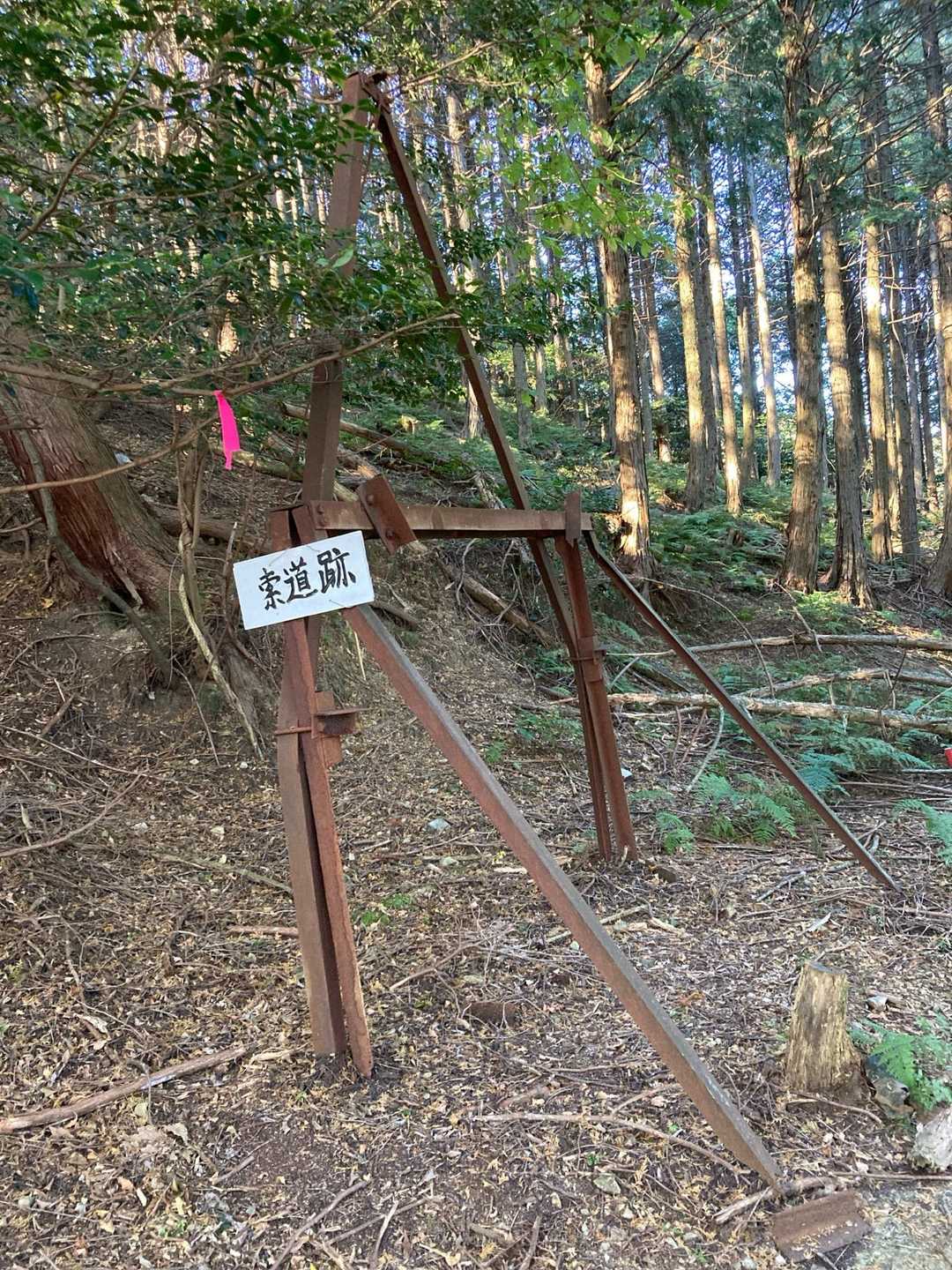 索道跡
いつ使われてたのでしょうか