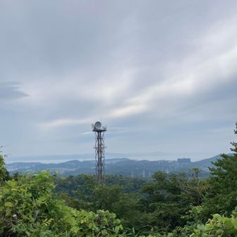 あっちから台風くるぞー