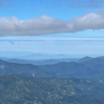 1番奥は
日本海と佐渡島かな？
