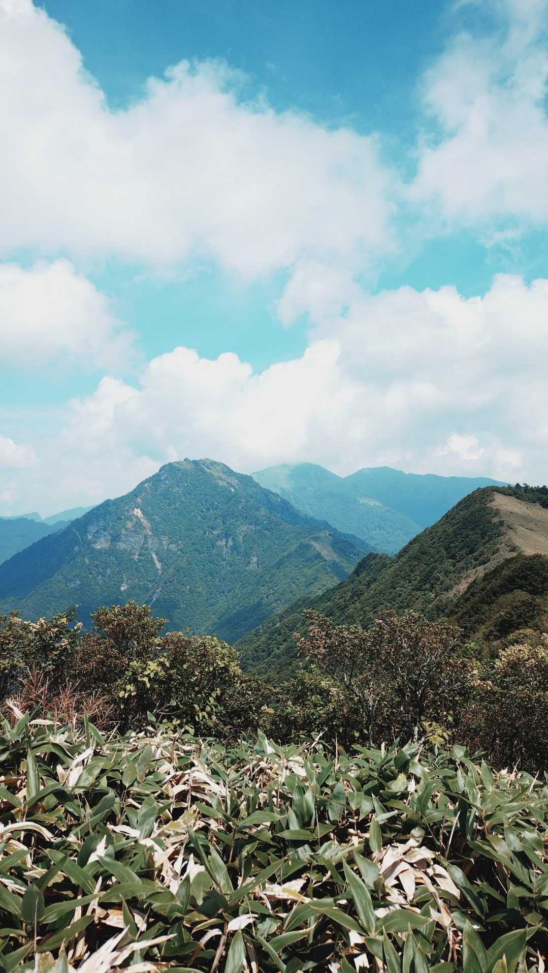 寒風山方面も晴れて☀きたみたいです