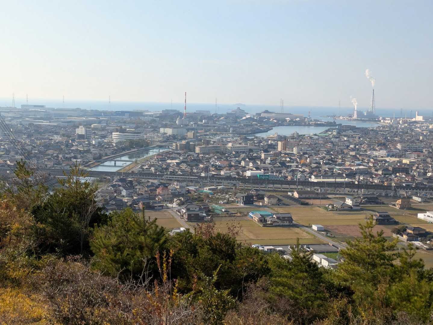 竜山登山口-竜山-加茂神社-生石神社 縦走コースの写真