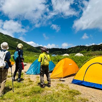 テント完成👍
ほとんど自力ではできない😅
