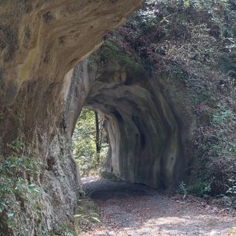 このトンネルもよくガイドブックに載ってます