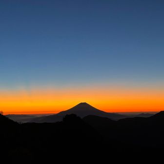 富士山🗻シルエット