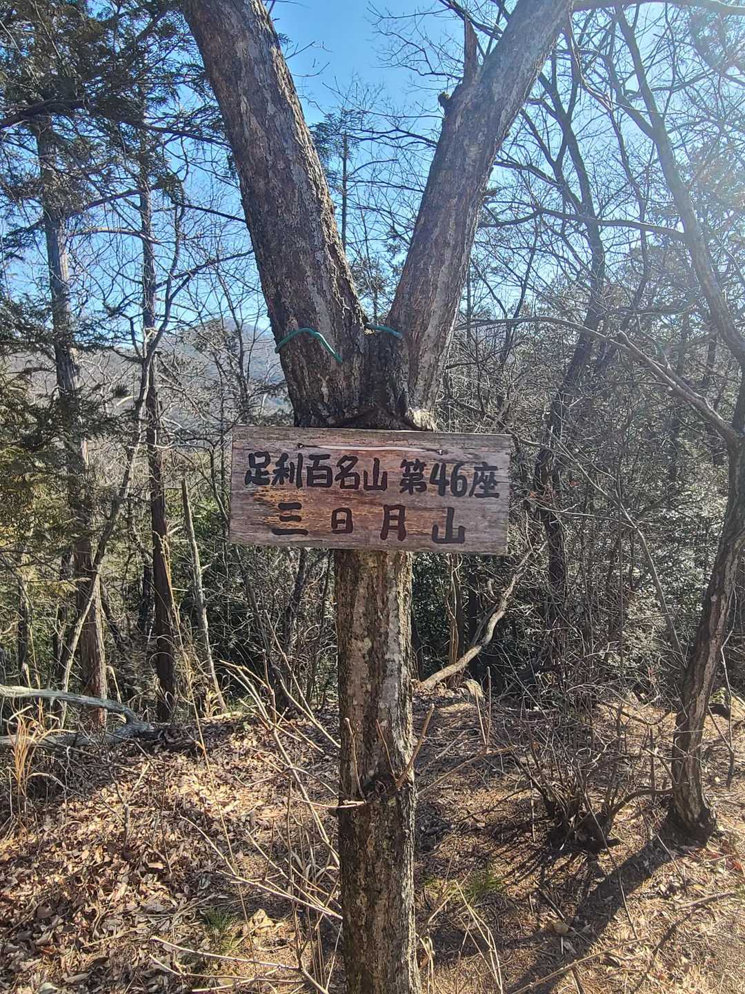 グレーピークの三日月山