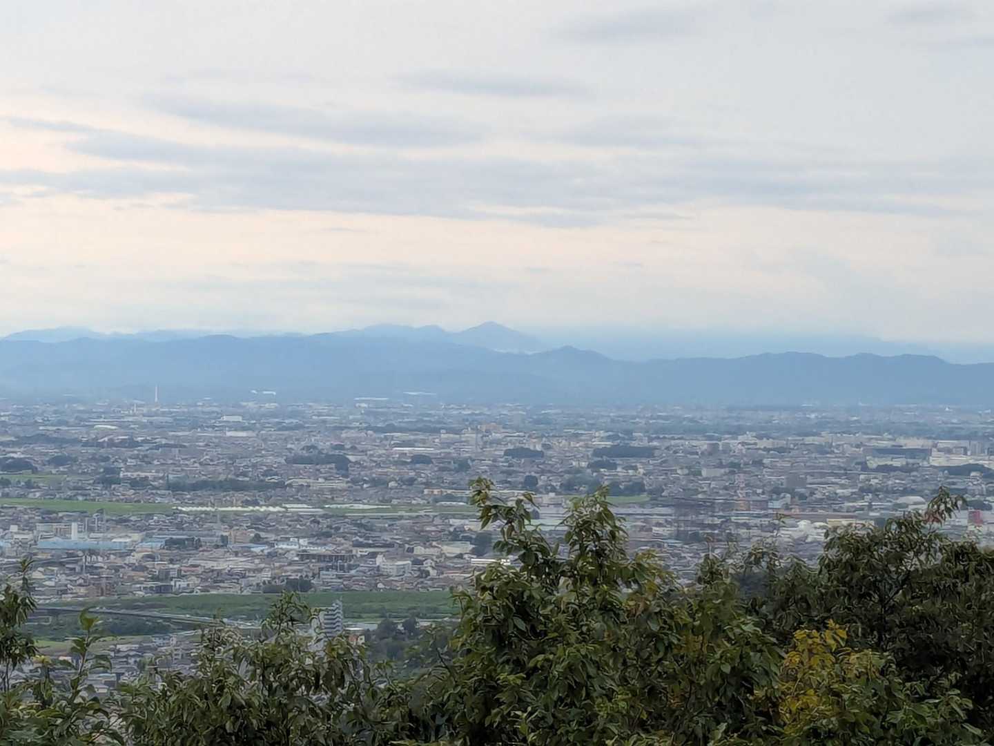足利市駅-織姫神社登山口-鏡山-両崖山 往復コースの写真