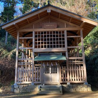 八王子神社。八王子の地名の由来