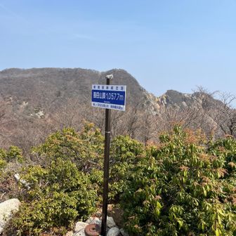 猫岳山頂　1057.7m