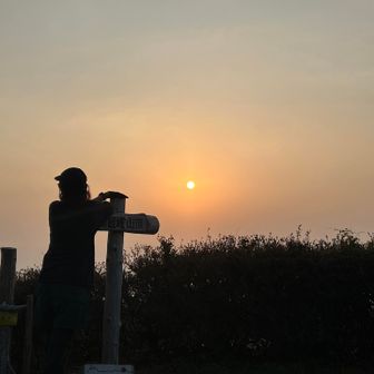 やったぁ満観峰✨
こちらもバックに富士山ドーンっと見えてますね🤣
ここからの景色富士山なくても最高🤩