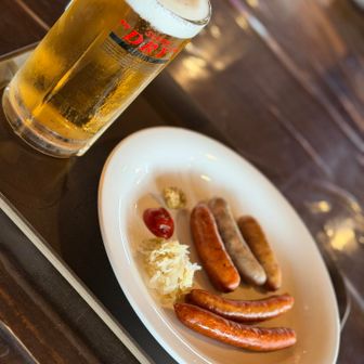白馬山荘 山で生ビールが呑める幸せ