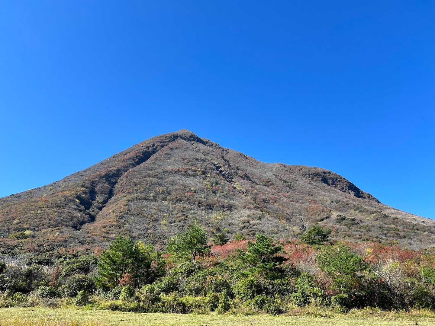 くじゅう登山口-雨ヶ池越-諏蛾守越-三俣山-指山自然観察路 周回コースの写真