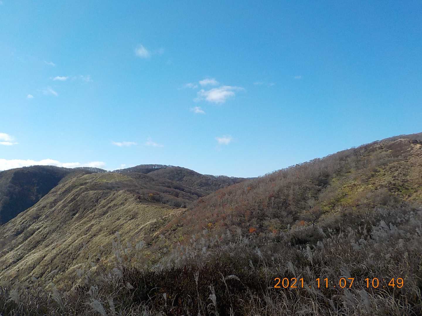 気持ちの良い稜線歩き
