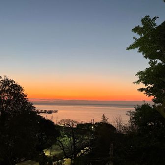 朝焼けー！
早起きのご褒美🩷