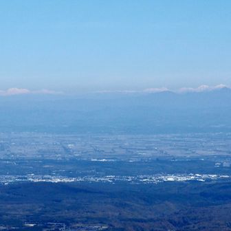 大雪と十勝岳は真っ白⛰️