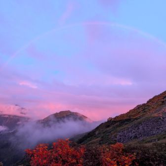 そして大きな虹🌈が懸かりました🤩
🎦有り