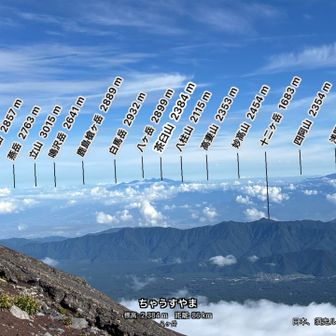 知ってるやまが沢山見渡せます🏔´-