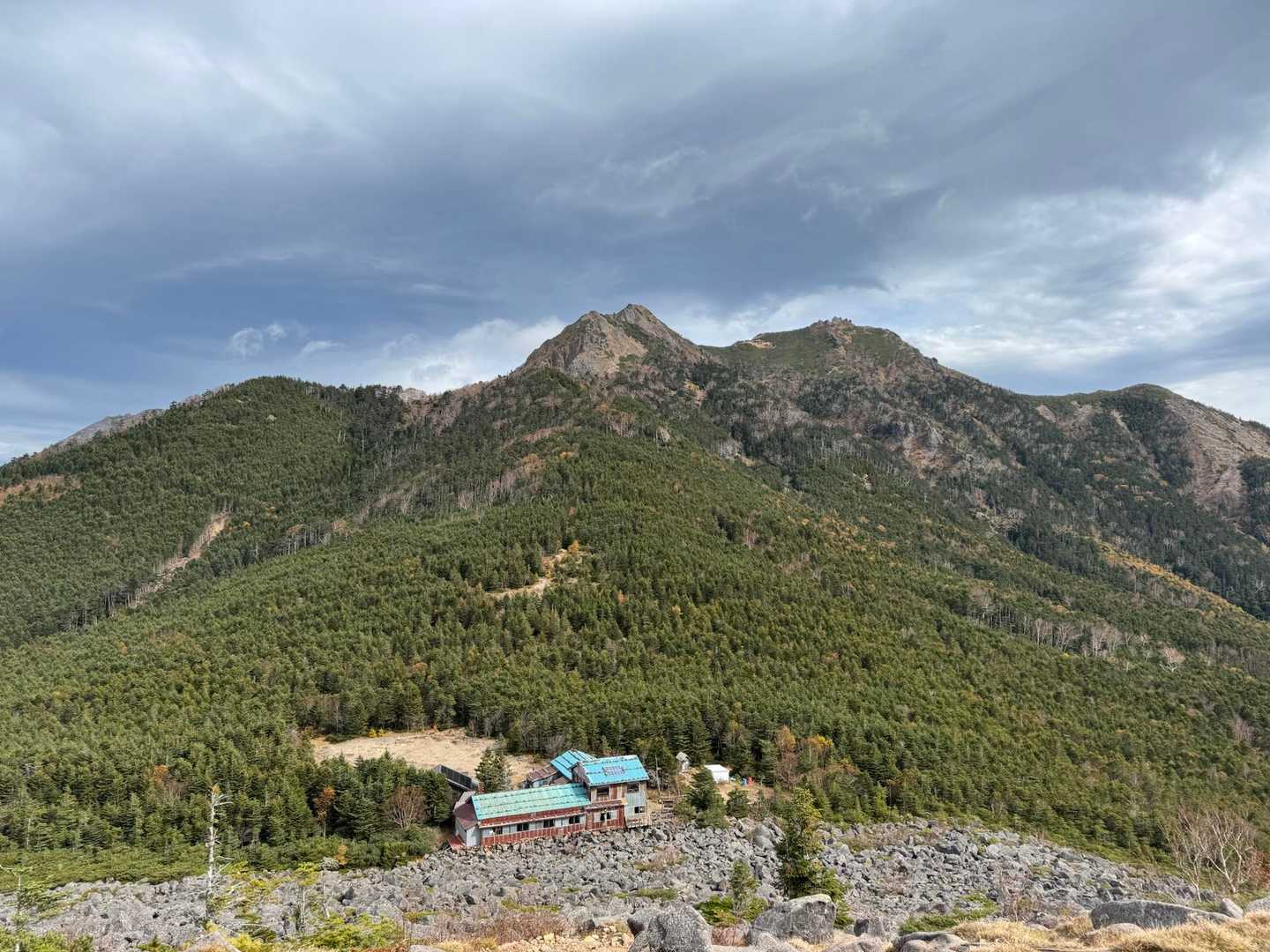 青年小屋🛖🏮に泊まって、編笠山⛰️へ🤗 / り〜。の登山データ | YAMAP / ヤマップ