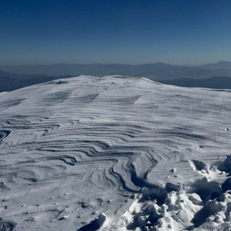 シュカブラが👍　奥に浅間山