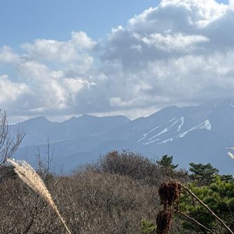 矢筈ヶ山と甲ヶ山。次のシーズンこそは…。