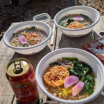 緑のたぬきの予定だったけど、
素晴らしく豪華な年越しそばをいただいた。
ありがとうございます。
ごちです！