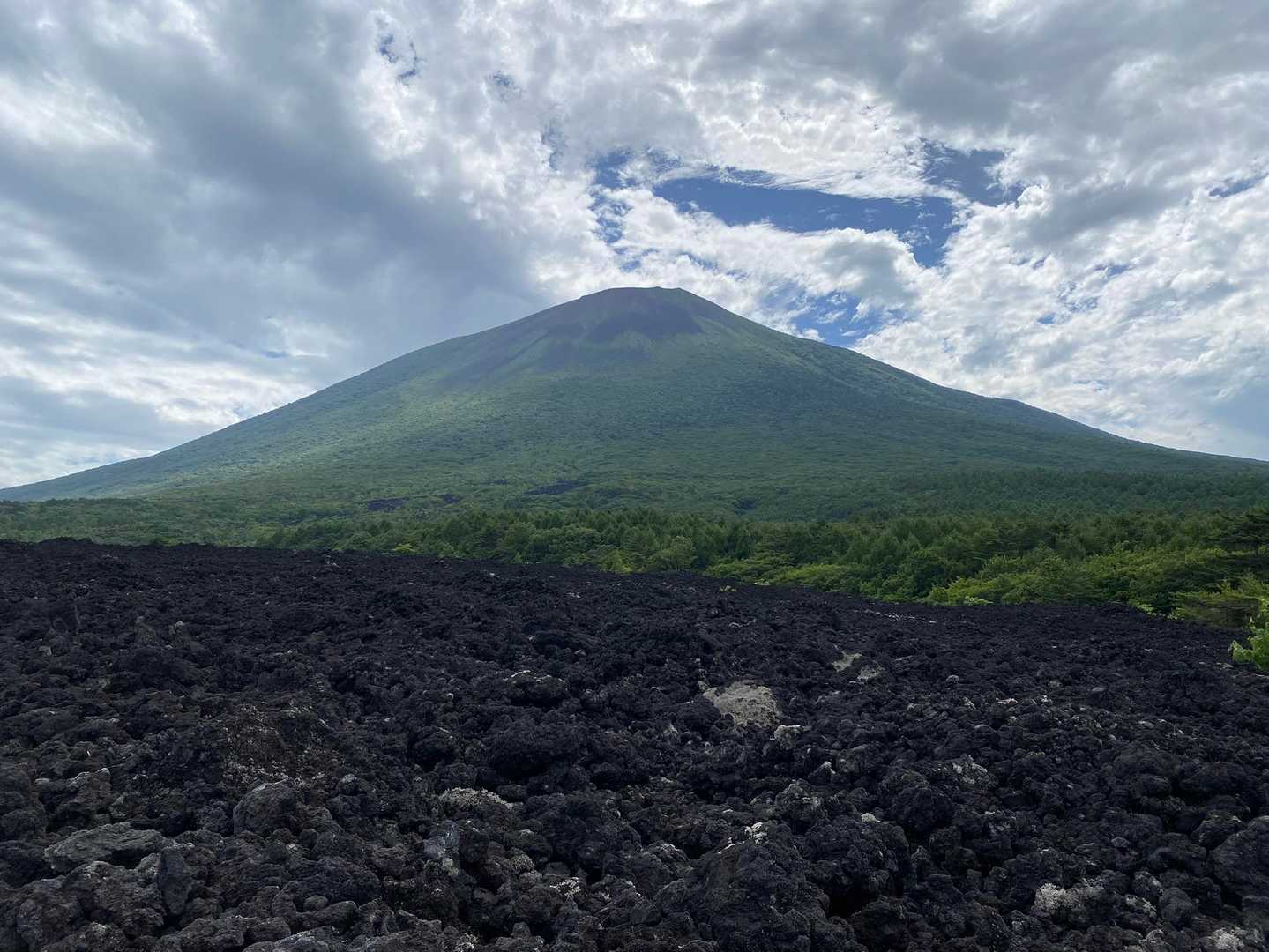 ここから見る 岩手山もカッチョいい〜✨