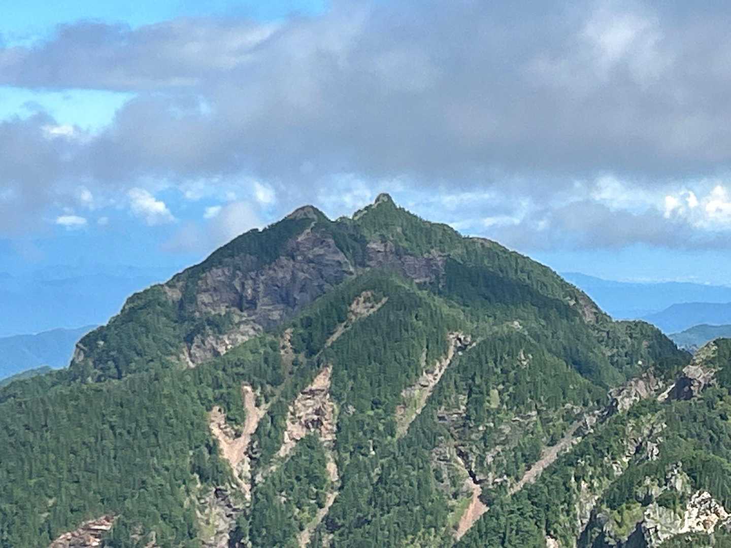 仙水峠-駒津峰-甲斐駒ヶ岳 往復コースの写真