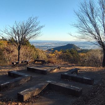 展望台後から愛宕山