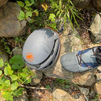 ヘルメットに沢履は必須でした‼️