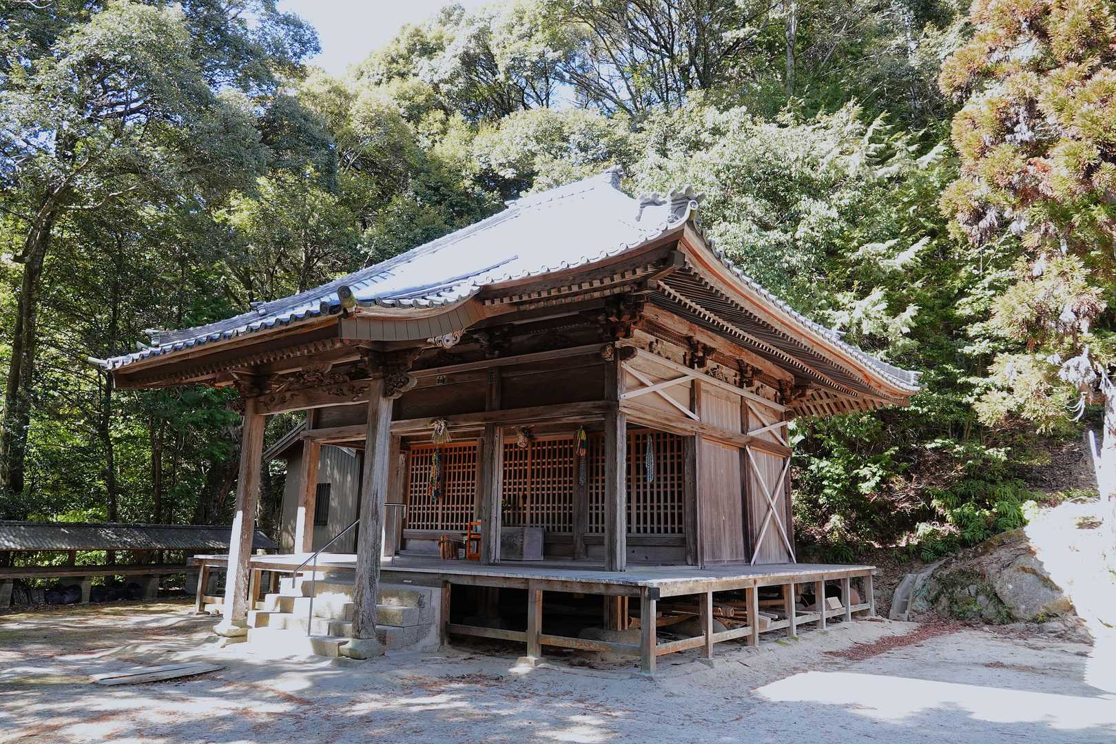 表参道入口-聖ヶ峰-奥の院裏山道入口 往復コースの写真