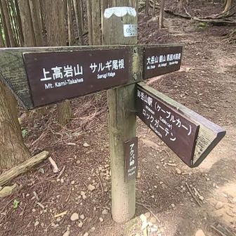 かなりすっ飛ばして🤣
もう芥場峠(アクバ峠)。

ロックガーデン分岐から
ここまでが、登りだけども
比較的、楽だったんよなぁ
このあとヤバい🤣
