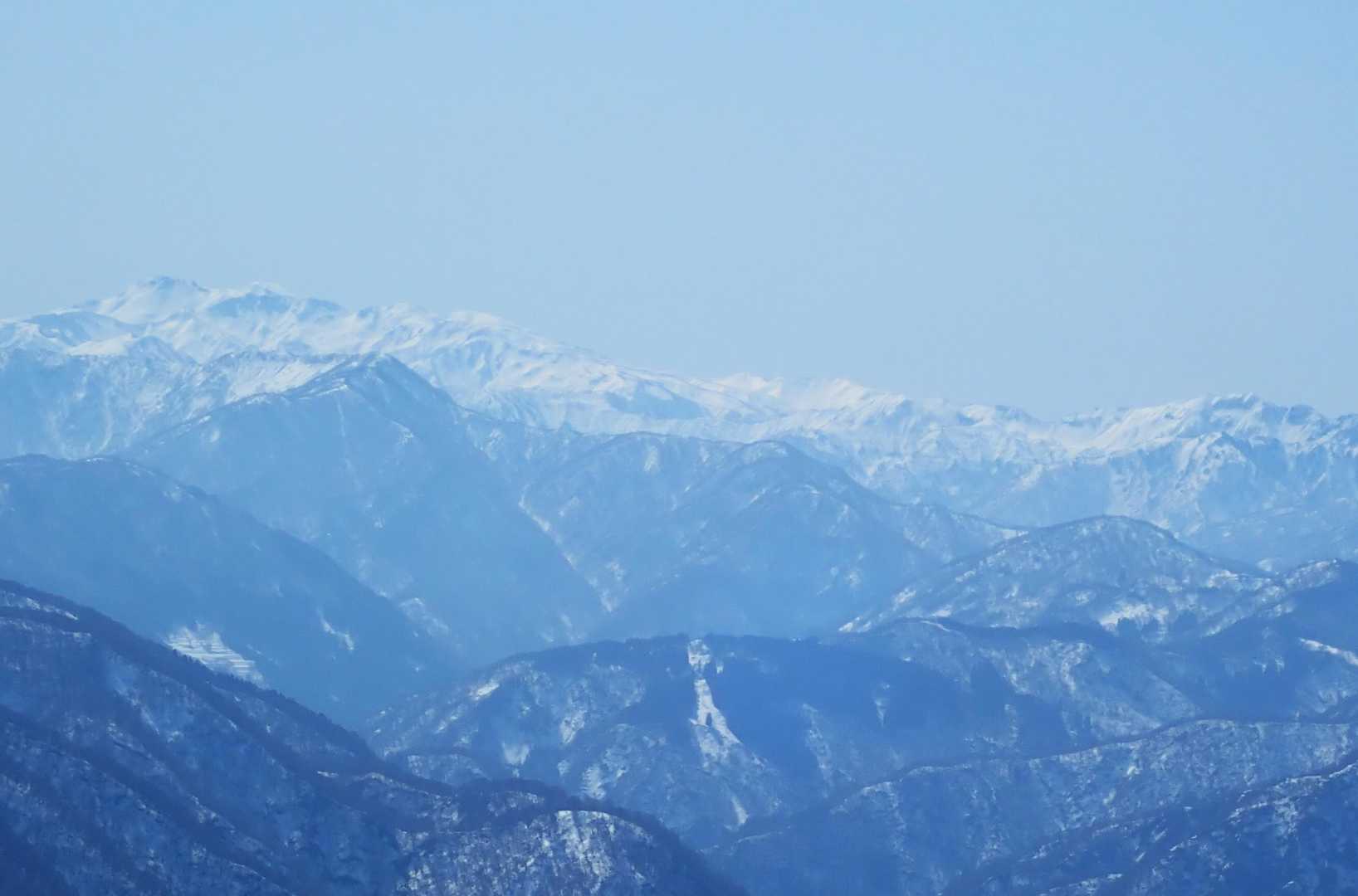東峰からの展望
白山💕