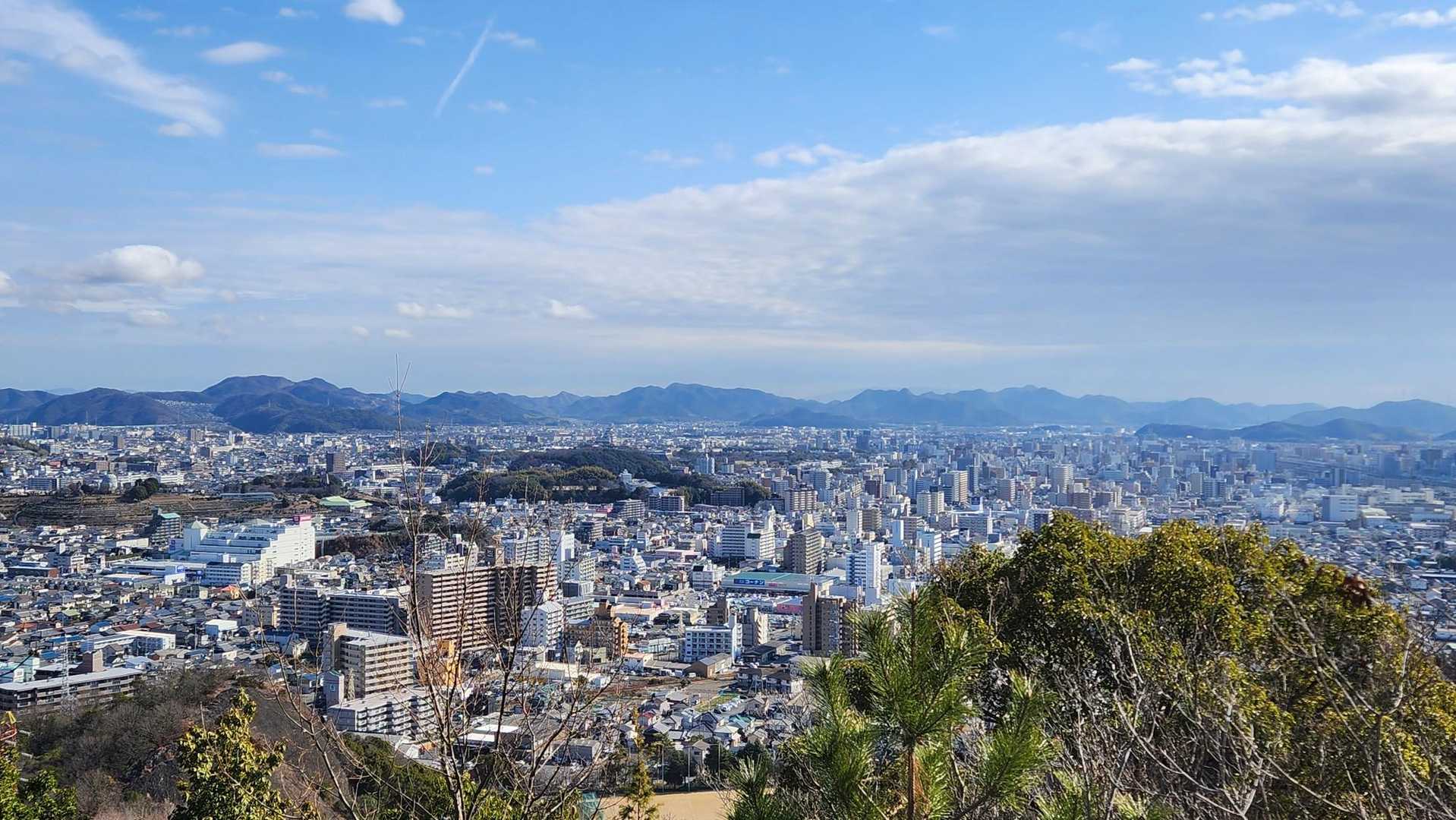 景色が広がり始めます
