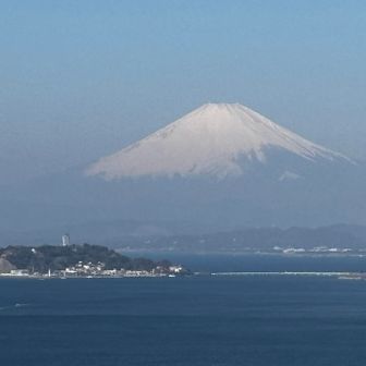 春霞の富士
スギ花粉の季節やっと去る