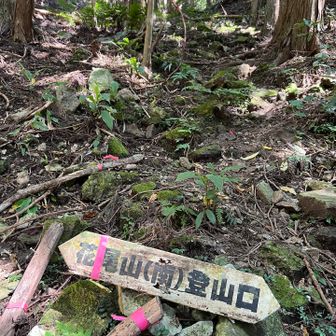 南登山口到着