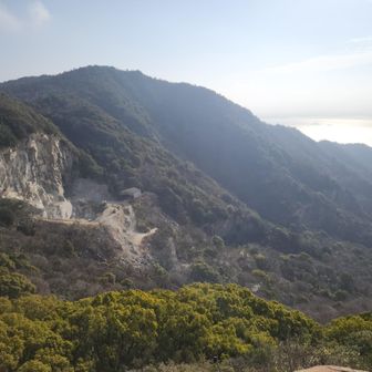 花崗岩の採石場