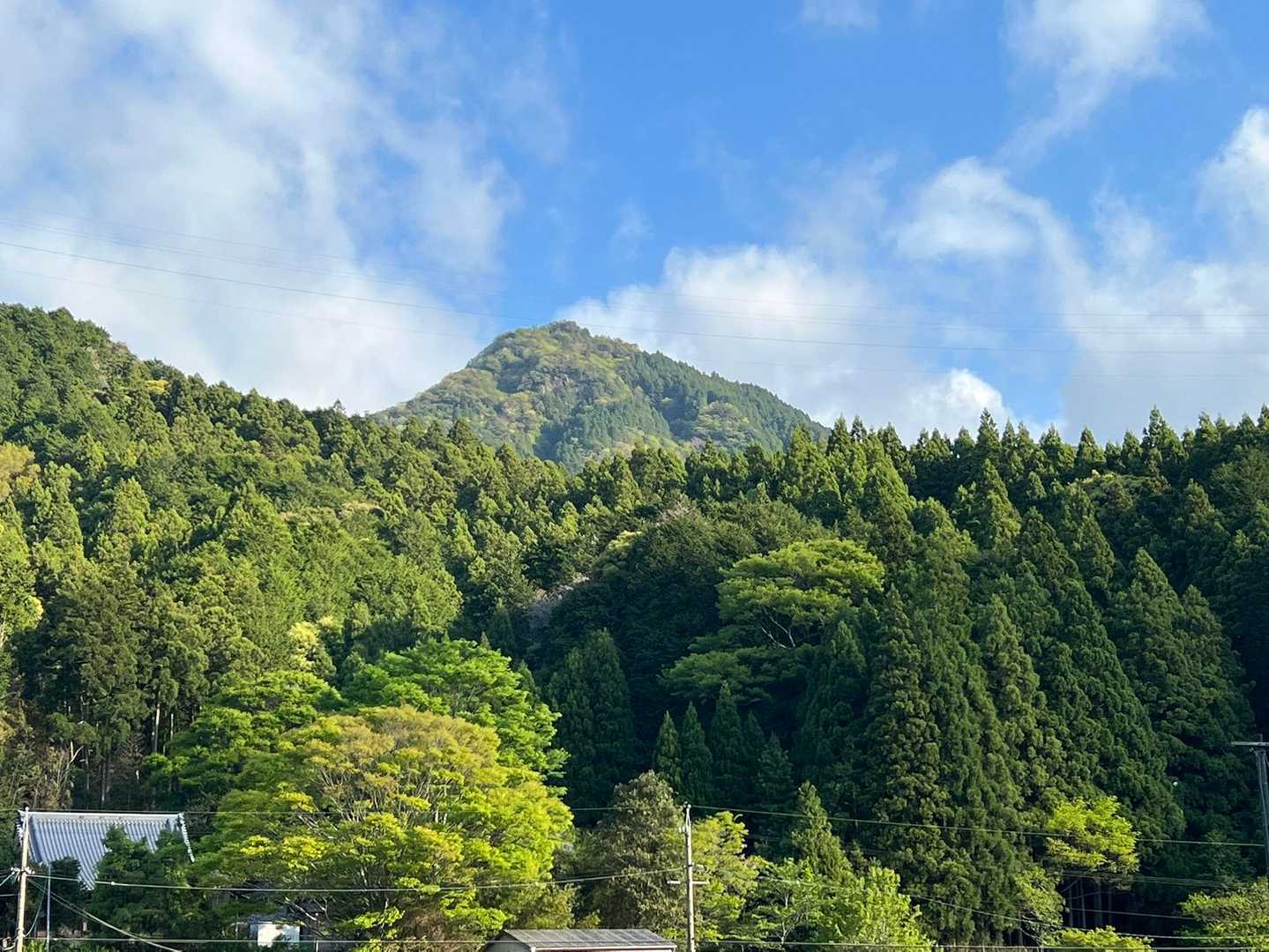 錫杖ヶ岳が見えますよ⛰
待っててね❗️錫杖ヶ岳ちゃーん‼️