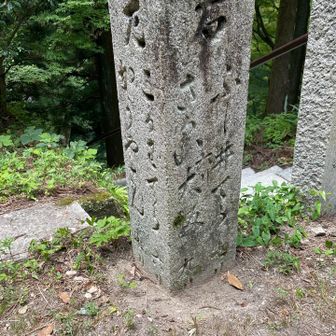右　ふし井でら　さかい大阪
左　こかはでら　かうやさん
寛政四年三月に建てられた道標です。